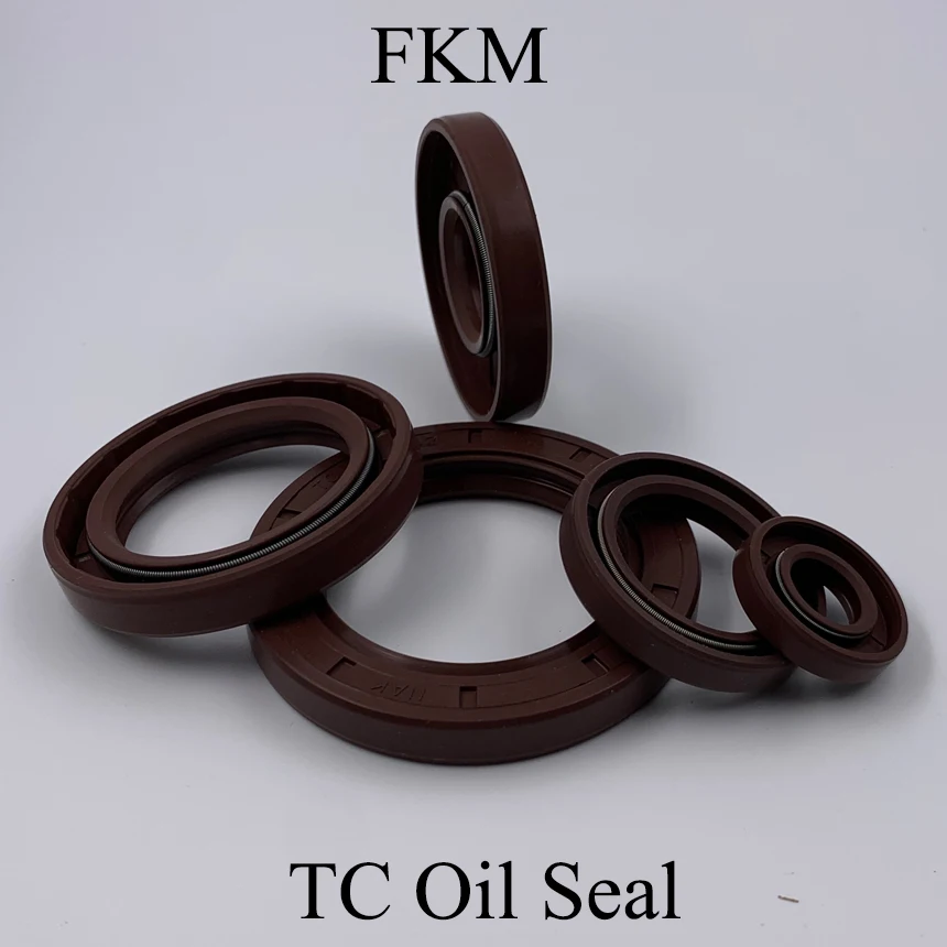 

55*78*10/12 55x78x10/12 55*90*8/10 55x90x8/10 Fluoro FKM Fluorine Rubber Spring Two Lip TC Gasket Radial Shaft Skeleton Oil Seal