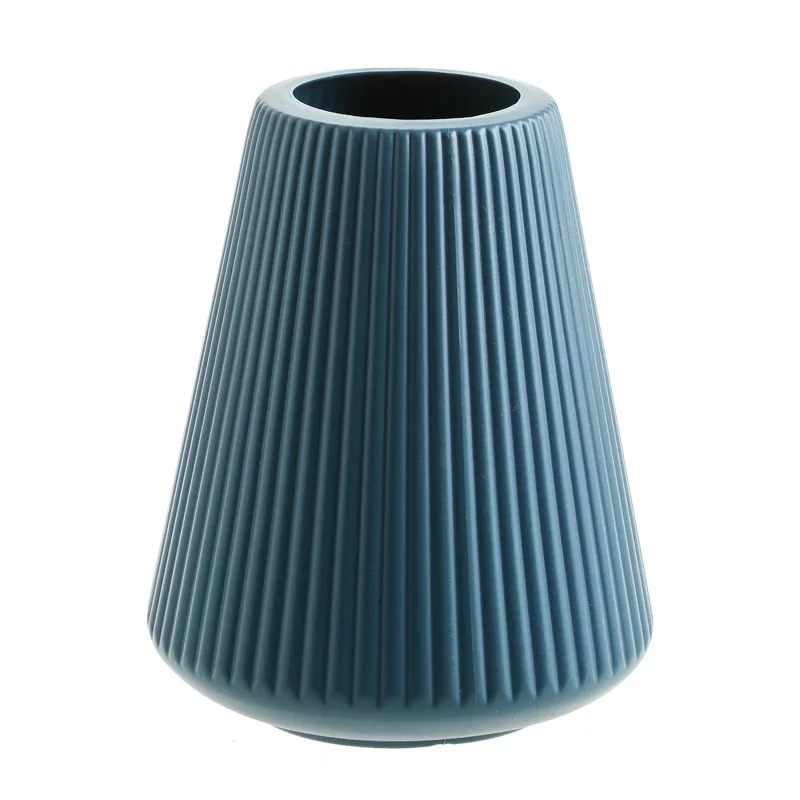 

Flower Vase Decoration Home Plastic Vase White Imitation Ceramic Flower Pot Flower Basket Nordic Decoration Vases for Flowers