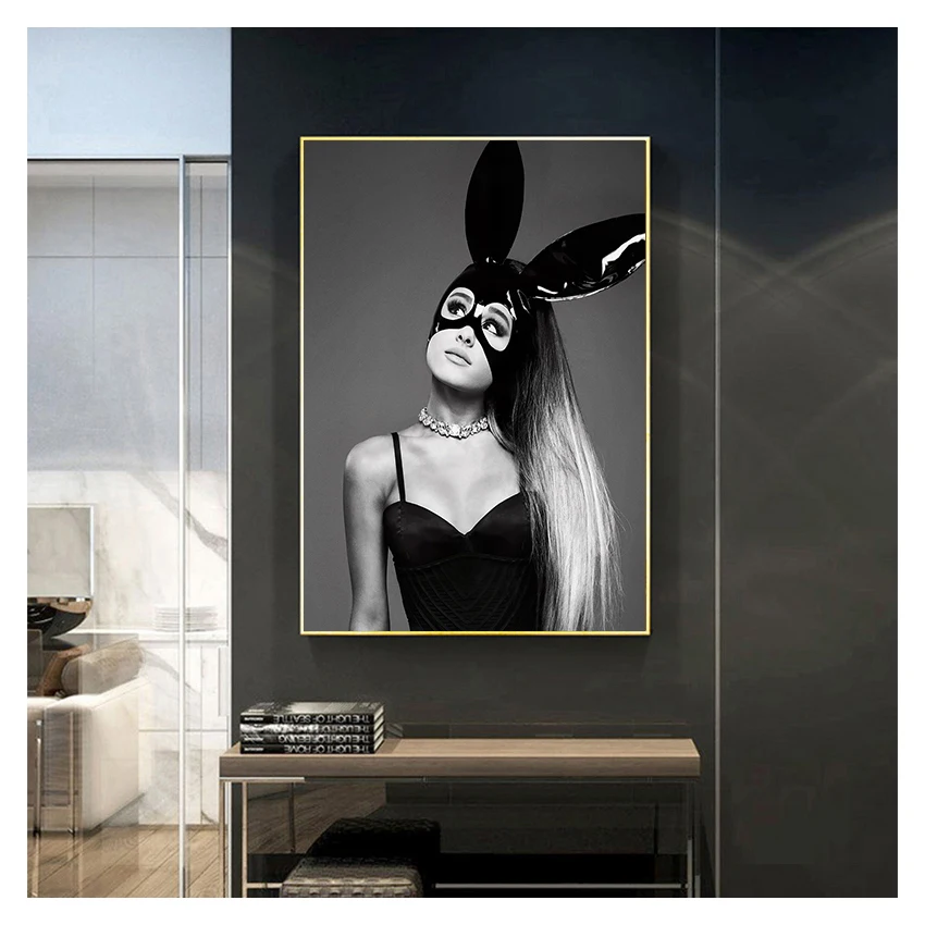 Черно-Белая настенная Картина на холсте картина украшение обои для гостиной