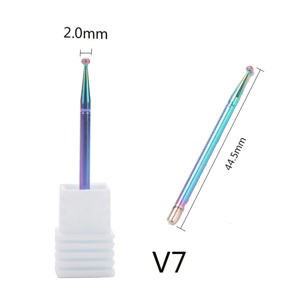 

10 Pcs/Set Alloy Steel Grinding Cuticle Clean Nail Drill Bits Kits Manicure Pedicure Tools DIY Nails Art Accessories Supplies