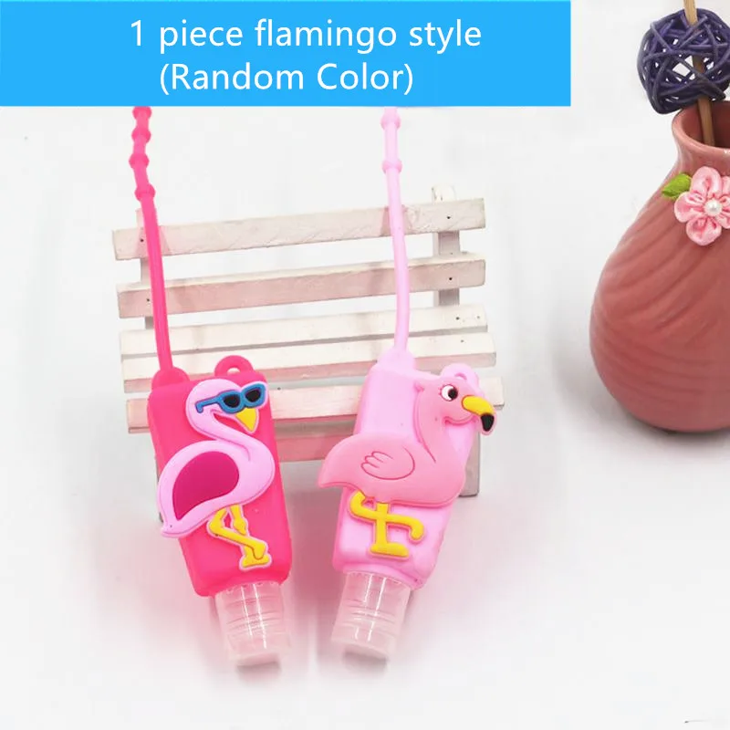 1pc F Bottle Set Вечерние бутылочки с фламинго, единорогом, дезинфицирующее средство для рук, набор с русалочкой, вечерние украшения для вечеринки в честь Дня рождения, Детские вечерние подарки в джунглях - Цвет: 1pc F Bottle Set