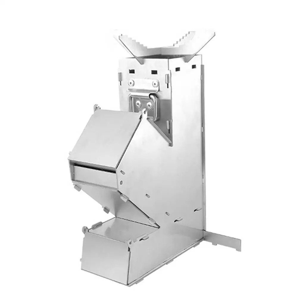 

Уличная Портативная Складная горелка для кемпинга, реактивная горелка, уличная деревянная горелка для пикника, барбекю, приготовления пищи...