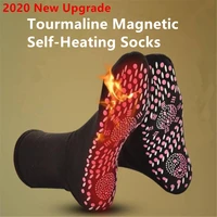 tourmaline self heating socks magnetic therapy health care socks warm winter comfortable breathable massager foots warm unisex