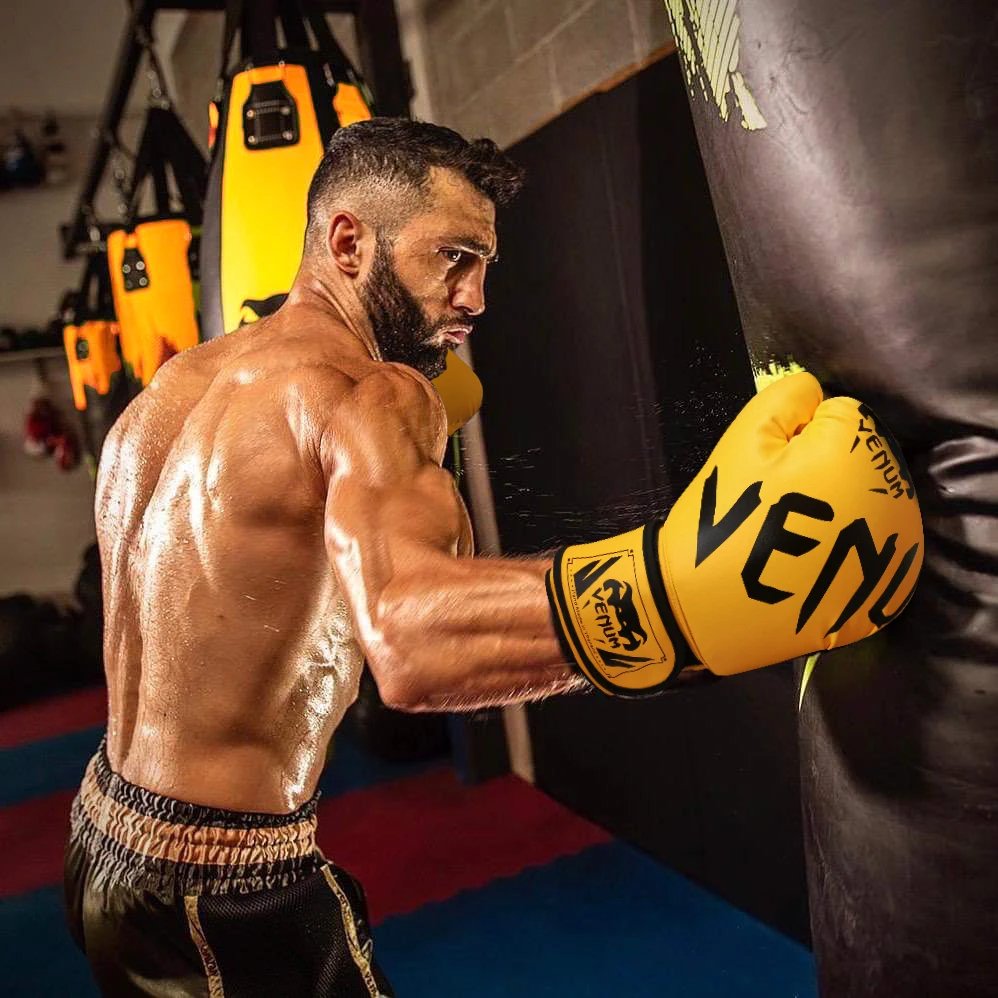 Боксерские перчатки SOTF боксерские Viper Tiger Muay Thai Mma для борьбы Муай Тай из