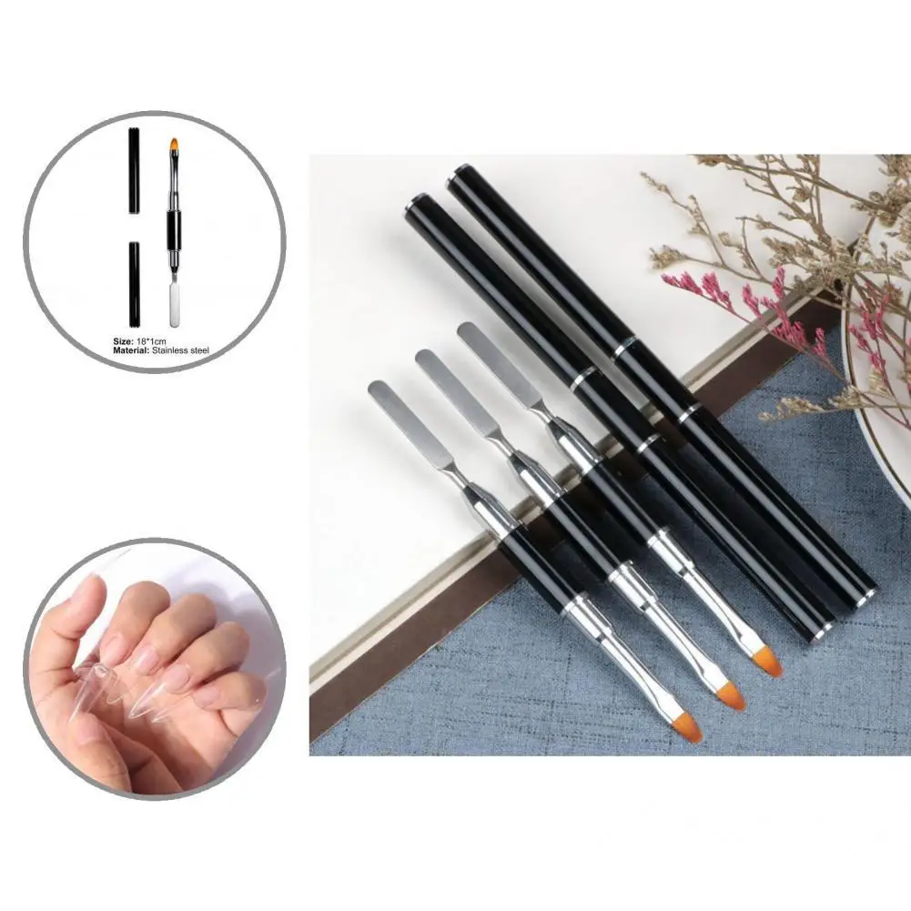

Fashion Nail Art Pen Practical Reusable Delicate Dual Ended Nail Pen Nail Art Brush Nail Pen