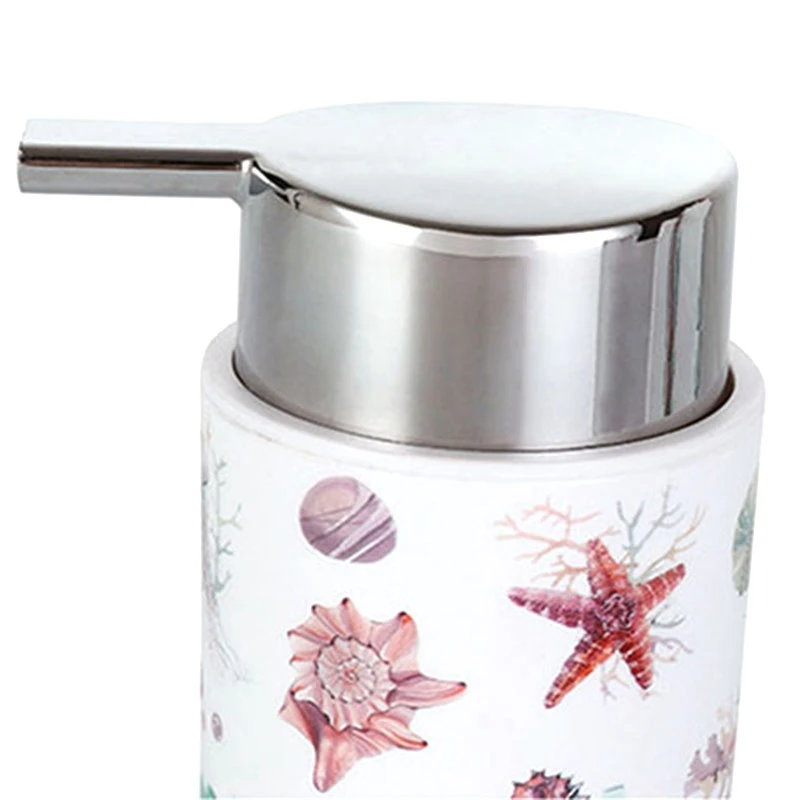 Nordic 6 шт./компл. печать Ванная комната Набор принадлежностей дозатор для жидкого