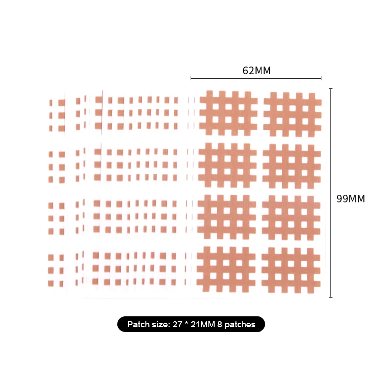 

10PCs Stickers Cross Kinesiology Tape Pain Relief Stickers Sports Acupoint Muscle Physiotherapy Mussle Tape Sport Muscle Tape