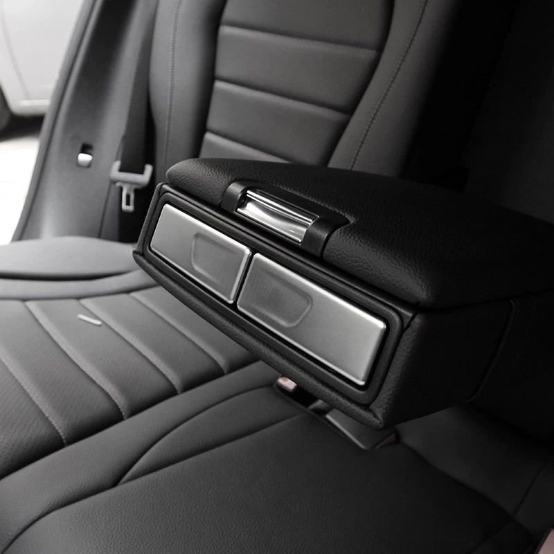 Автомобильный Стайлинг заднего сиденья держатель стакана воды отделка