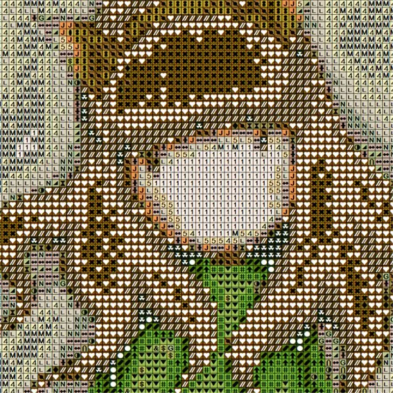 Подсолнух 5D Сделай Сам Бриллиантовая живопись Ститч Алмазная Вышивка Цветы