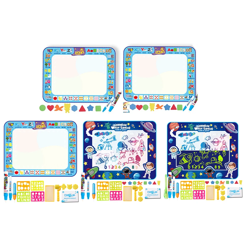 

Kids Magical Water Canvas Toys Water Painting Drawing Super Large Children Water Canvas Drawing Graffiti Pad Coloring Doodle Mat