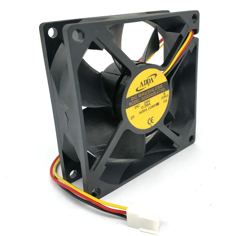 Встроенный охлаждающий вентилятор ADDA 8 см 8025 дюйма 24 в А|cooling fan|24v cooling fancooling fan 24v |
