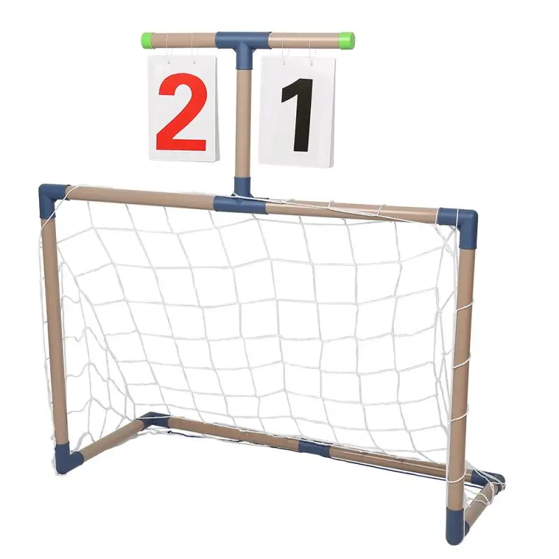 Белый двойной гол Футбольная цель детские спортивные игрушки для игр на открытом