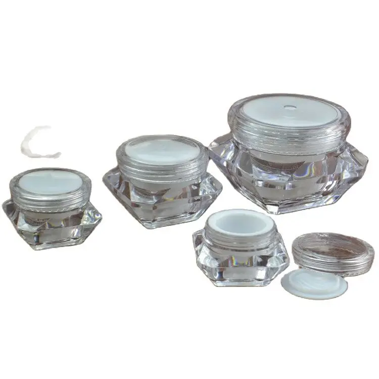 20 г ромбовидная кремовая бутылка косметический контейнер банка для крема