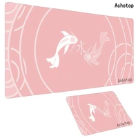 Fish Large Anime Pink Mousepad Gamer Cute Kawaii Gaming Mouse Pad Otaku Locking Edge Big Fashion Laptop Notebook Desk Mats
