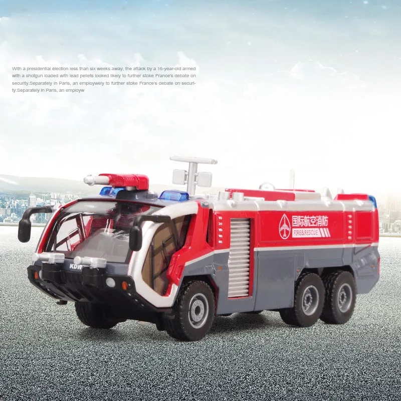 

Литая водопроводная пушка 1:50 для летательного поля из сплава/спасение водяного огня, коллекция аксессуаров, подарок для детей, хобби-игрушк...