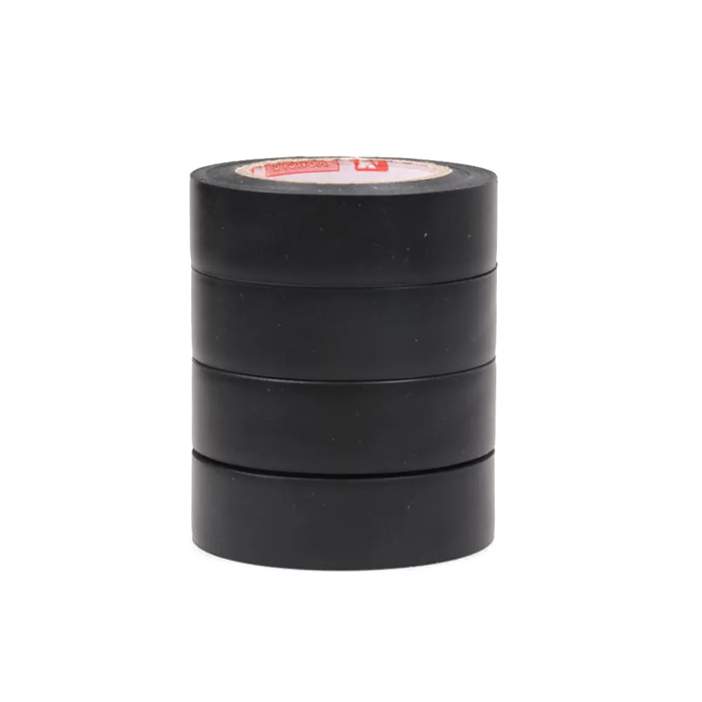 

1 Rolls Vinyl PVC Black Insulated Electrical Tape Self-bonding Rubber Waterproof Tape Rubber Insulated Adhesive Black Tape L*5