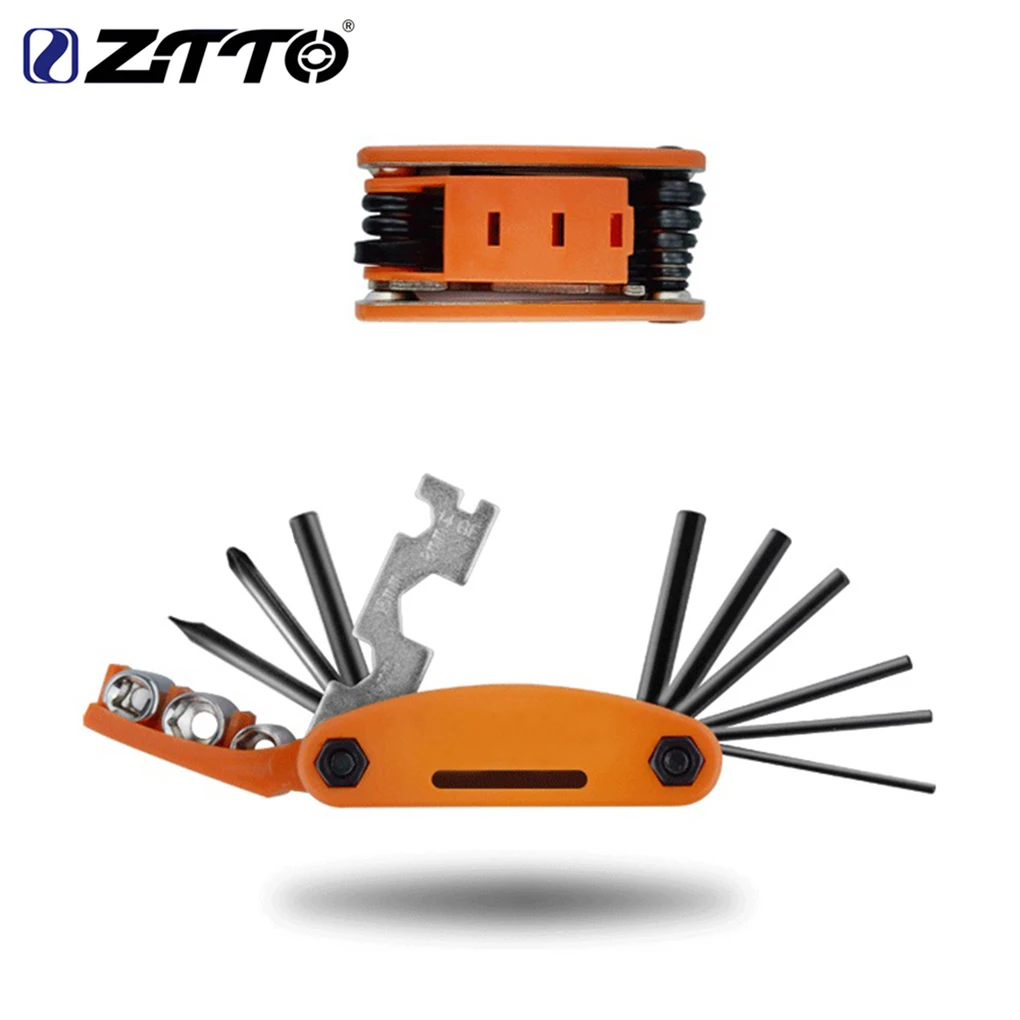 

Bike Repair Multi-tool Portable Bicycle Wheel Spoke Screwdrivers Socket Wrench Slab Ratchet Tools