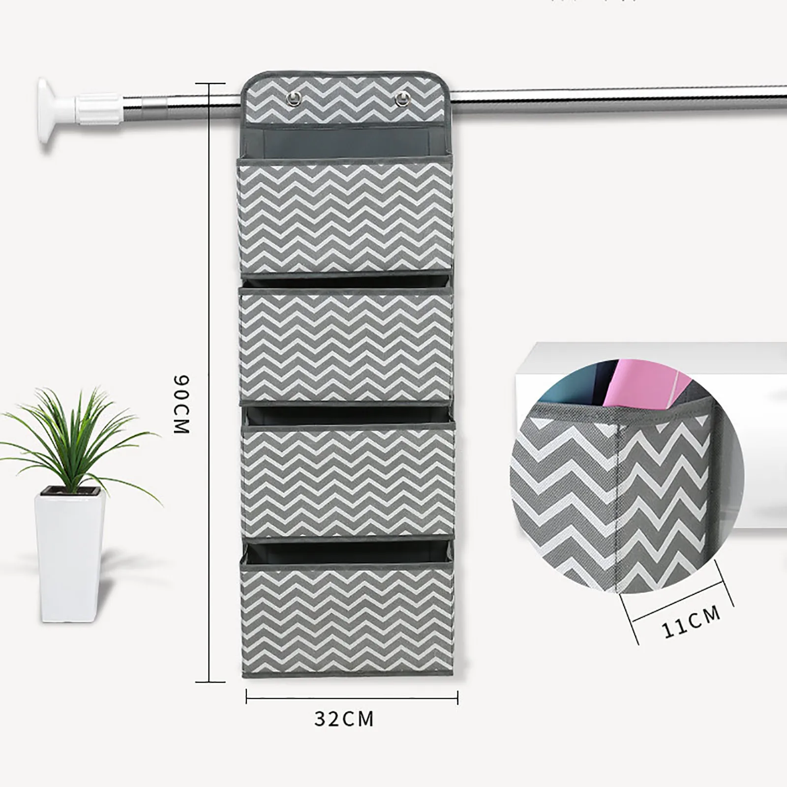 Нетканые подвесные дверные органайзеры карманная стойка для держатель хранения