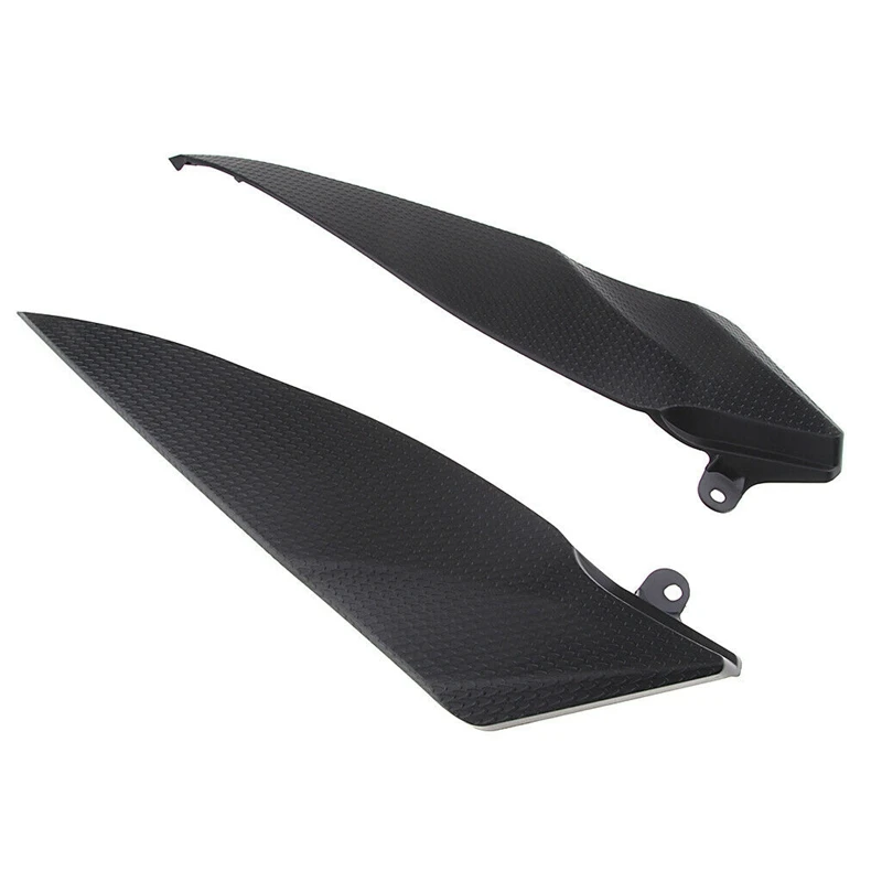 

Motorcycle Black Gas Tank Side Cover Panel Fairing Trim Cowl for Yamaha YZF R1 2007 2008 YZF-R1 YZFR1
