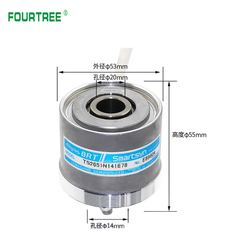 Роторный трансформатор TS2651N141E78 TS2651N181E78 TAMAGAWA BRT Smartsyn новый энкодер серводвигатель