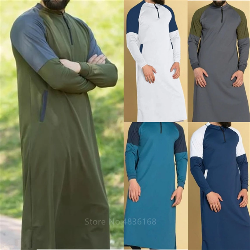 Арабская мусульманская одежда для мужчин длинная взрослых Средний Восток