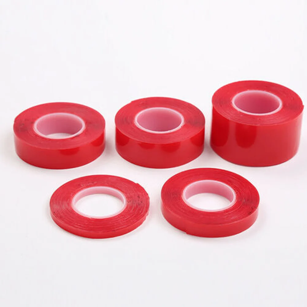 Двухсторонняя клейкая лента 3 м не оставляющая следов водонепроницаемая сильная