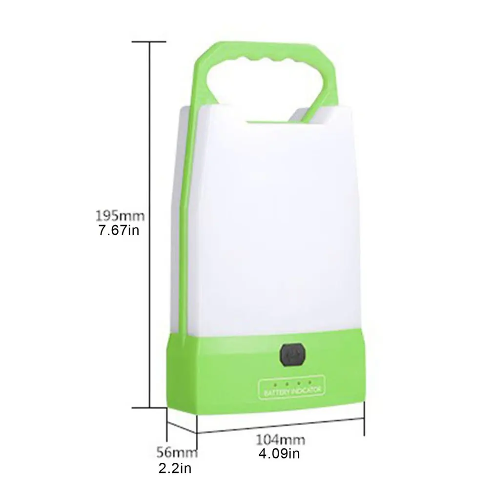 

Portable LED Camping Light Working Light Outdoor Tent Light Handheld Flashlight USB Rechargeable Waterproof Search Light
