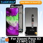 Оригинальный ЖК-дисплей для Xiaomi POCO X3 M2007J20CG, сенсорный экран, запасные части для POCO X3 Pro NFC LCD M2007J20CT дисплей