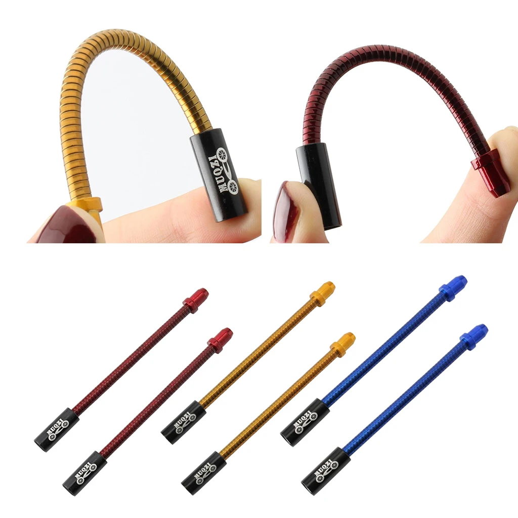 2x велосипедная Гибкая в Тормозная лапша суппорт внутренняя трубка биконус