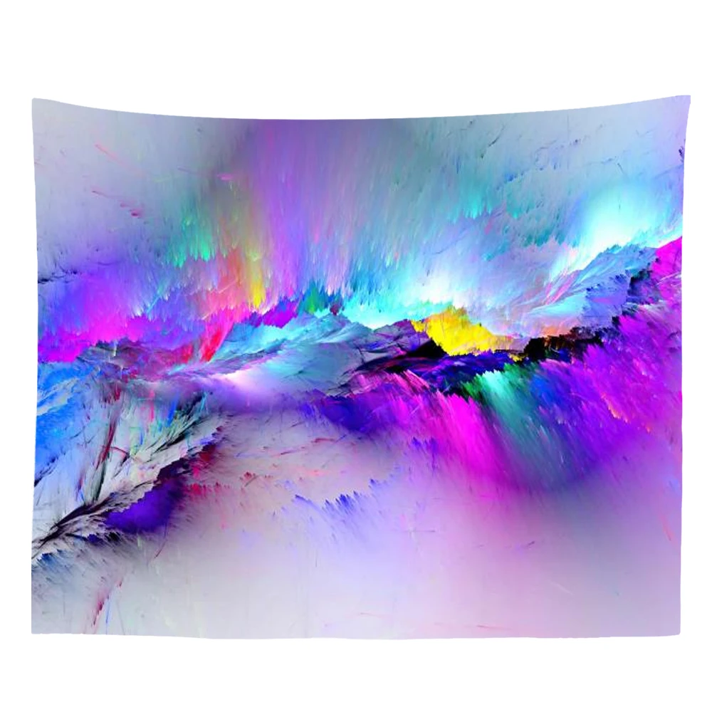 SepYue красочный художественный психоделический гобелен Настенный декор Мандала