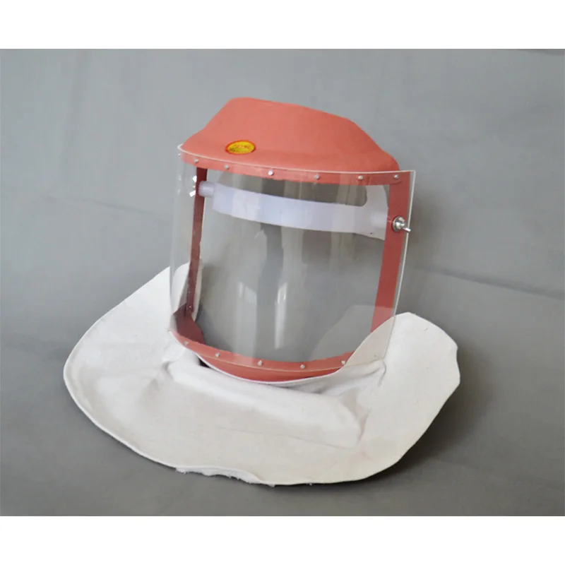 Защитная повязка на шлем для лица маска из оргстекла Пылезащитная ударопрочная