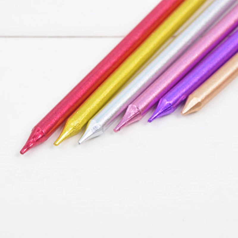 6 шт. оригинальная парафиновая открытка на день рождения позолоченный десерт