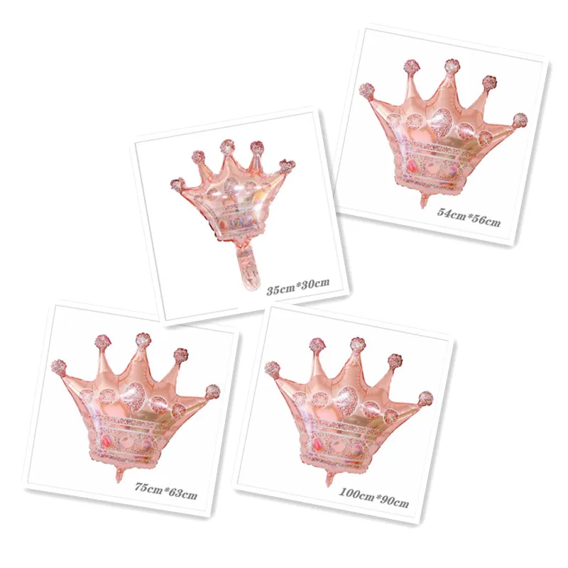 Новинка Королевская корона алюминиевая пленка воздушные шары вечерние