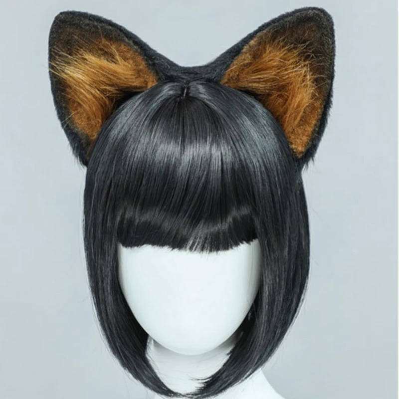 Realistic Kawaii Hair Band German Shepherd Ear Accessories for Halloween Theme Costume Party Favor Cosplay Decoration S24 21 |