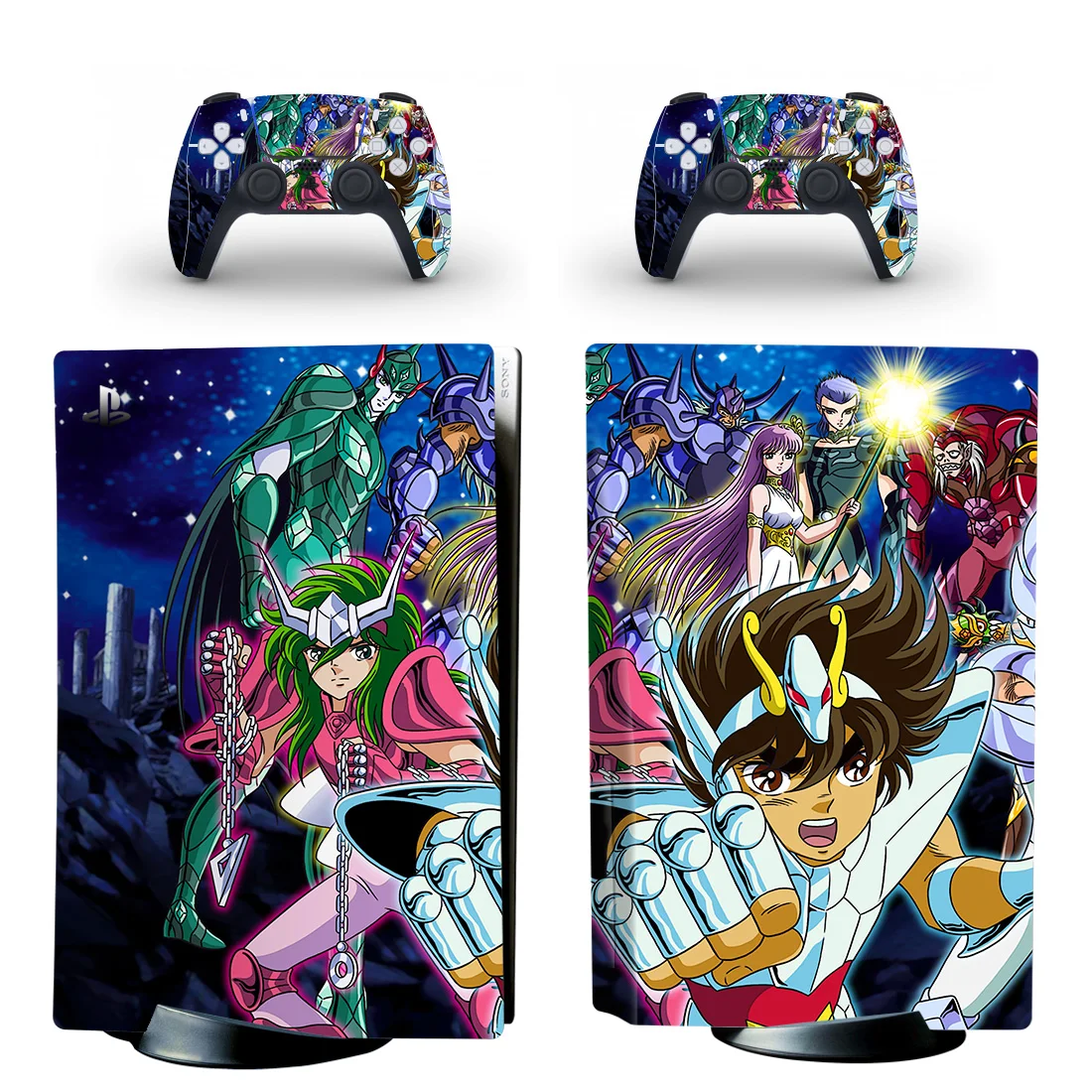 Святая Сейя мистическая одежда PS5 диск кожи Стикеры для Playstation 5 консоли и 2