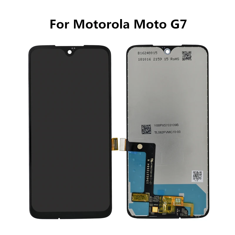 Оригинальный дигитайзер для Motorola Moto G7 XT1962 ЖК дисплей Play сенсорный экран в сборе