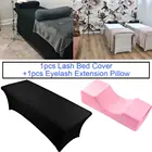 Подушка для шеи с эффектом памяти, подушка для ресниц, 1 шт., наволочка для наращивания ресниц, простыня для профессиональной прививки, женский салон