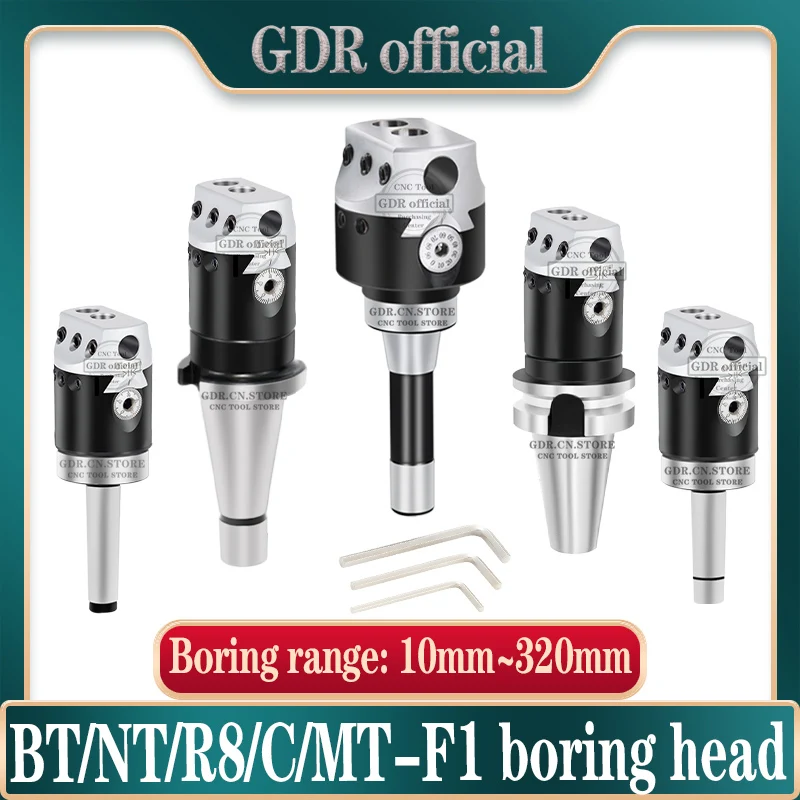 F1 Boring Head F1 boring bar cutter MT2 MT3 MT4 MT5 C20 C25 BT30 BT40 NT30 NT40 R8 f1 boring tool set 50mm F1 Boring tool holder