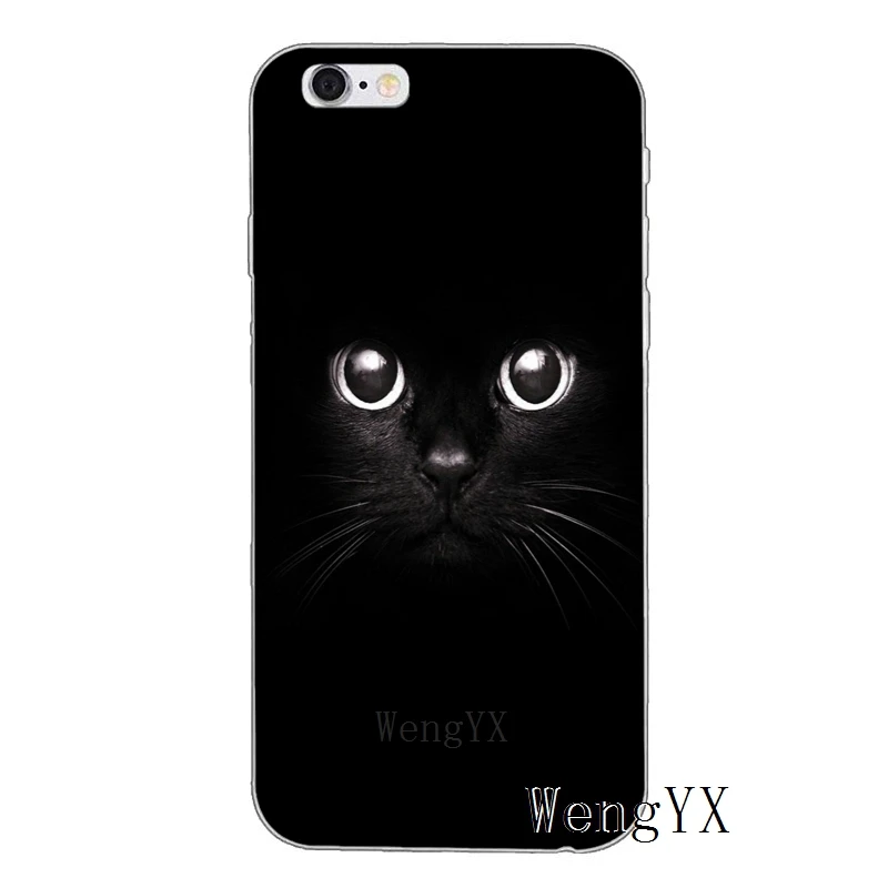Черный чехол для iPhone 11 Pro XS Max XR X 8 7 6 6S Plus 5 5S SE 4s 4 iPod Touch|Бамперы| |
