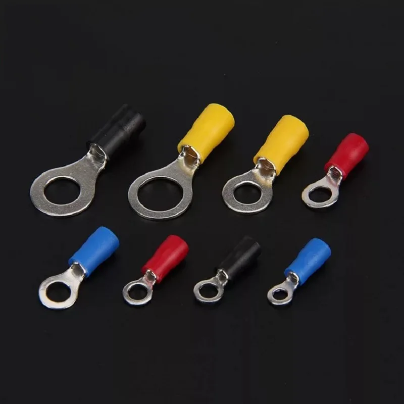 Электрический обжимной разъем для провода с кольцевой изоляцией кабеля 4/5/4/5