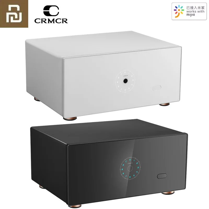 Youpin CRMCR мини смарт сейф для отпечатков пальцев стальная пластина с защитой от