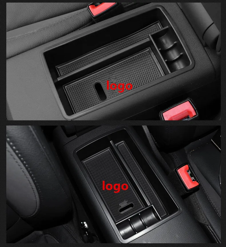 Черный контейнер для хранения перчаток из АБС-пластика Audi A3 S3 2012-2017 | Автомобили и