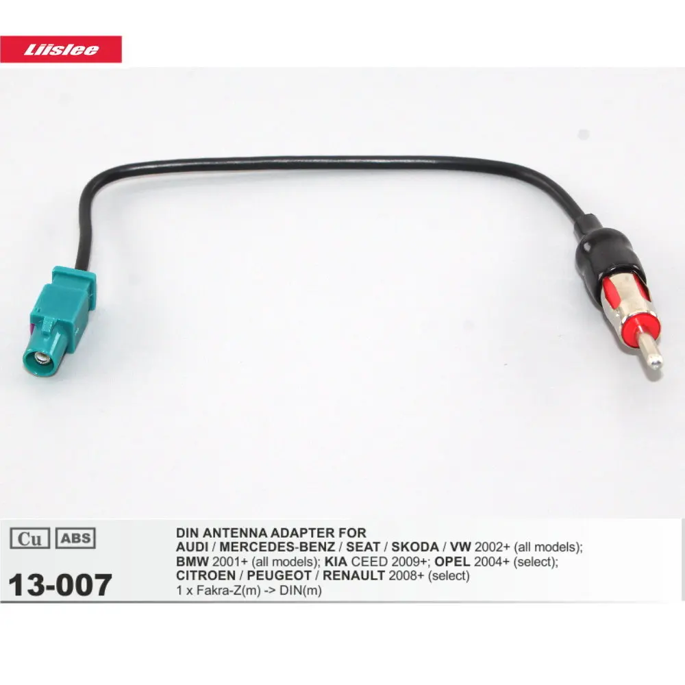 

Car Radio Antenna Adapter Wire For SKODA Octavia/Fabia/Superb/Roomster/Yeti/Rapid