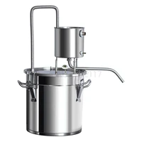durable home diy distiller moonshine alcohol stainless copper alcohol whisky water wine essential oil brewing kit