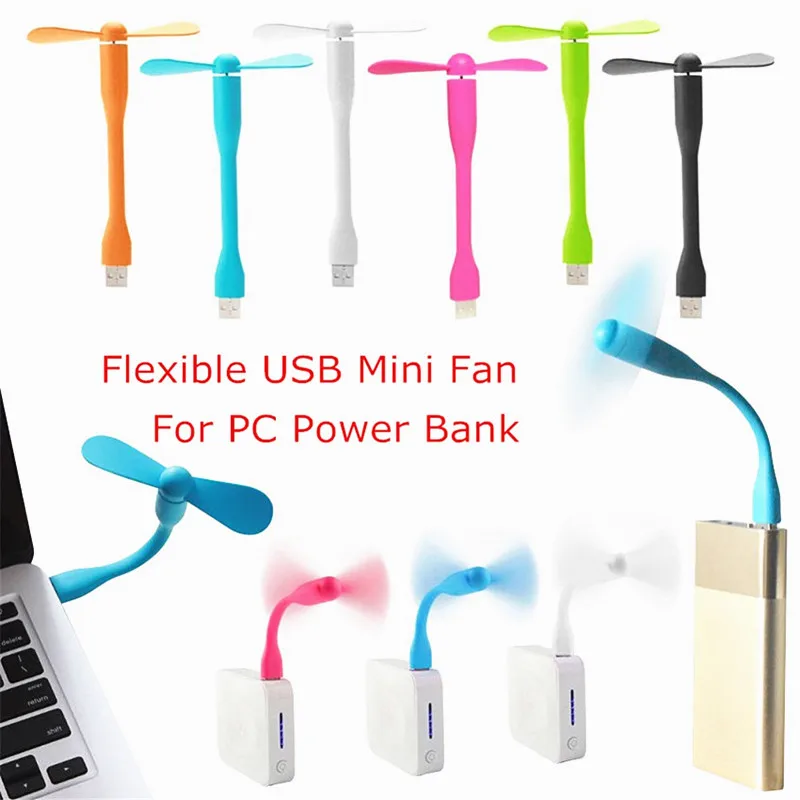 Новинка 2020 мини-вентилятор USB портативный Съемный охлаждающий вентилятор для ПК