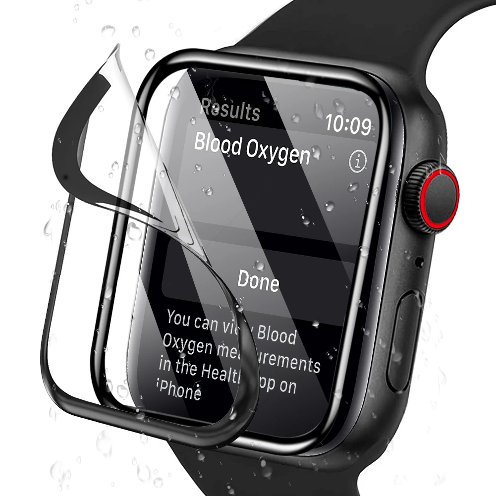 

iWatch Screen Protector 38 42 40 44mm HD Full Coverage Protective Cases For Apple Watch Series 4 5 6 SE TPU Film