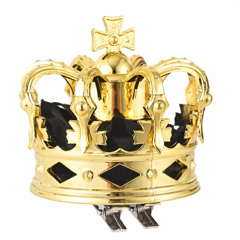 Корона Золотая Серебряная роза принцесса Король Королева заколка для волос