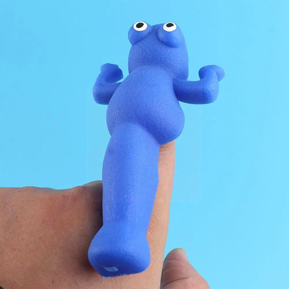 

1pc Catapult Fun And Tricky Slingshot Lizard Snake Lizard Sticky Random Flying Elastic Animal Practice Finger Snake S4q6