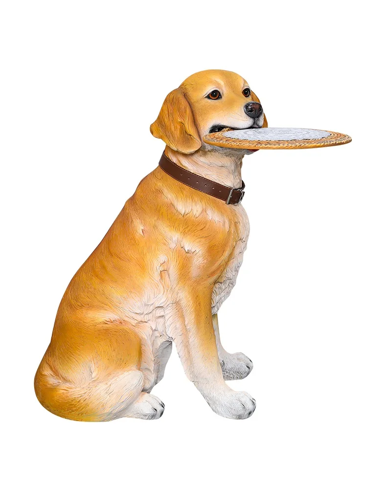 

YY Living Room Floor Dog Decoration Wedding Gift Creative Decorations