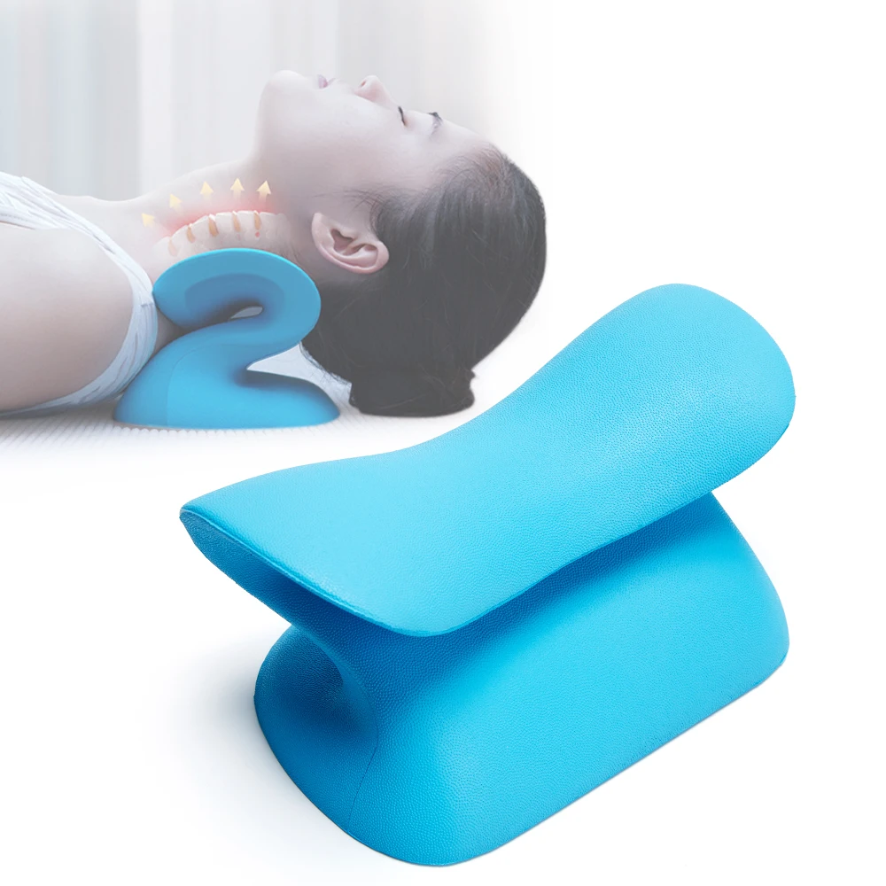 

Выпрямитель для шеи и плеч, Массажная подушка для облегчения боли, для выравнивания шейного отдела позвоночника, хиропрактика
